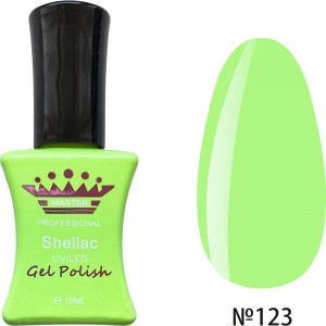 Gellak MASTER PROFESSIONAL Soak-off 10ml ?123 ,MAS100