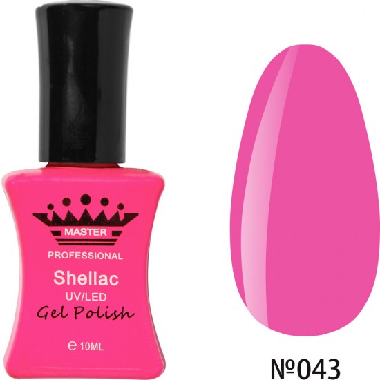 Gel Polish MASTER PROFESSIONAL soak-off 10ml No. 043, MAS100, 19522, Gel Lacquers,  Health and beauty. All for beauty salons,All for a manicure ,All for nails, buy with worldwide shipping