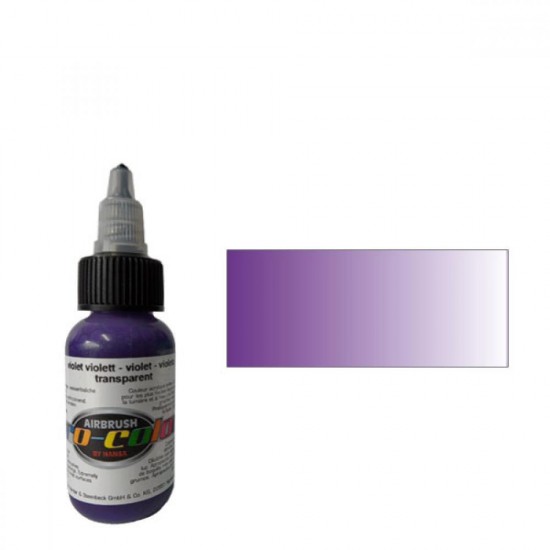 Pro-color 64074 transparent purple (фиолетовая), 30мл, tagore_64074, Укрывистые и прозрачные краски Pro-color,  Краски для аэрографии,  купить в Украине