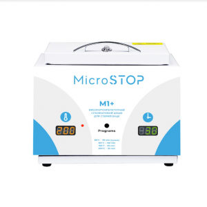 Dry-burning cabinet Microstop M1+, for sterilization of medical instruments, manicure, pedicure, dry-burning
