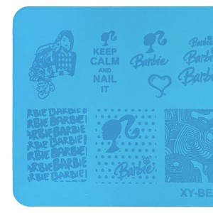  Metallic stencil for stamping 6*12 cm XY-BEAUTY 02, MAS025