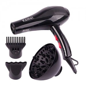 Secador de cabelo KM 8892 1800W com secador de cabelo difusor, styling