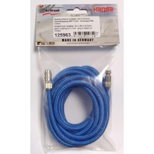  Hose 3 m in fabric braid with quick release and fitting Harder&Steenbeck 125963