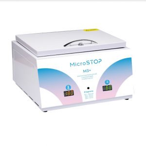 Microstop M3+ Rainbow sterilizer, for sterilization of instruments, for beauty salons, for manicure, cosmetology, eyebrow specialists