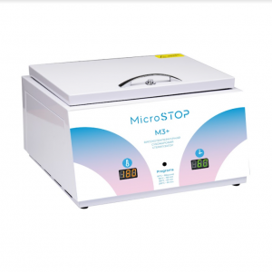 Esterilizador Microstop M3 + Rainbow, para esterilización de instrumentos, para salones de belleza, para maestros de manicura, cosmetología, artistas de cejas