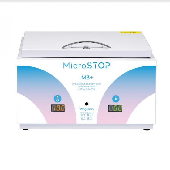 Stérilisateur Microstop M3 + Rainbow, pour la stérilisation des instruments, pour les salons de beauté, pour les maîtres de manucure, la cosmétologie, les artistes des sourcils-1903-Китай-équipement électrique