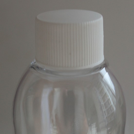 Transparent bottle with a screw cap 250 ml, FFF-16639--Container