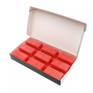 Wax Film voor ontharing 500 g, rood, Global Fashion, Film Wax Block