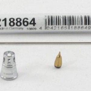 Nozzle set 0.3 mm , chrome for HANSA