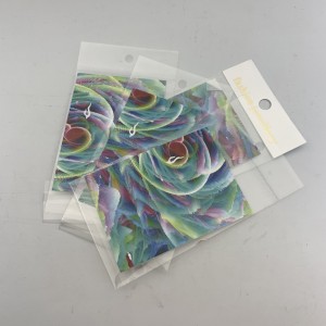  PRICE! Holographic stickers 8*6 cm COLORED FLAME (Part peeled off) ,MAS015