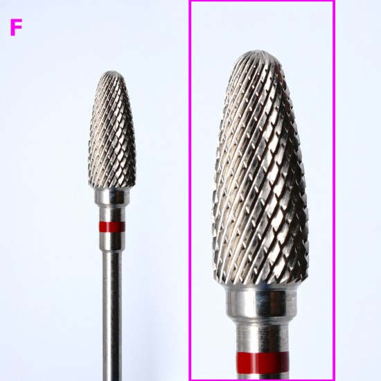 Metal milling cutter 3/32 F Fine Abrasiveness, MIS200, 17624, Cutter for manicure,  Health and beauty. All for beauty salons,All for a manicure ,All for nails, buy with worldwide shipping