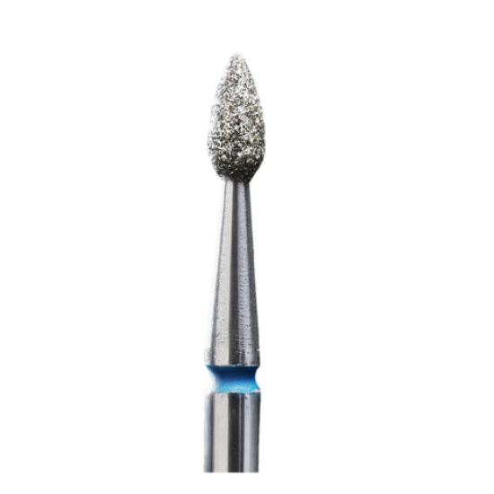 Milling cutter diamond Drop blue EXPERT FA40B023/5K, 33248, Tools Staleks,  Health and beauty. All for beauty salons,All for a manicure ,Tools for manicure, buy with worldwide shipping