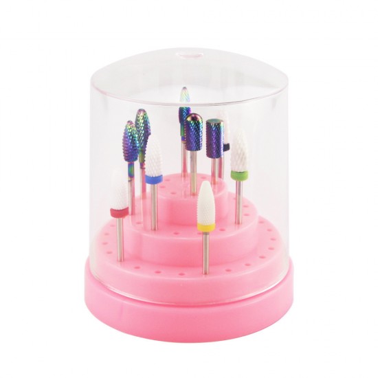 Ronde standaard CAKE voor 48 uitstekers-17530-Китай-Tips voor manicure