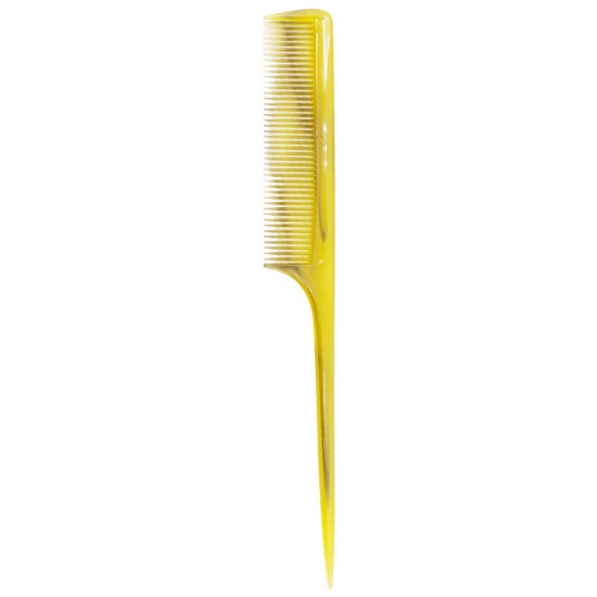 Plastic comb ZINAT with thick short teeth 22 cm AMBER, MAS009, 16879, All for hair,  Health and beauty. All for beauty salons,All for hairdressers ,All for hair, buy with worldwide shipping
