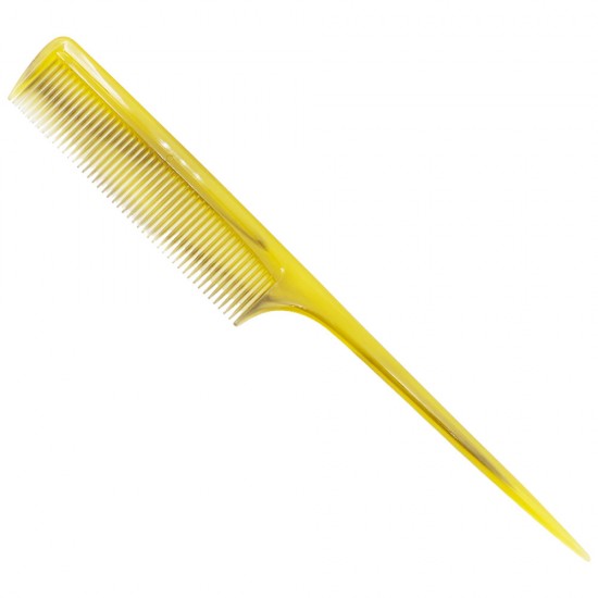 Peigne en plastique ZINAT à dents courtes denses 22 cm AMBRE-16879-Китай-Tout pour les coiffeurs