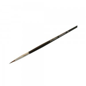 Paint brush with BLACK handle YAM-1,-(602)