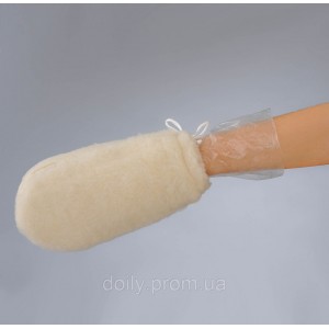  Herbruikbare handschoenen voor paraffinetherapie Kleedje (1 paar/pak) van synthetische wol (4823098706366)