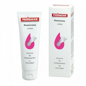 Crema con rosa y urea, 125 ml. Pedibaehr