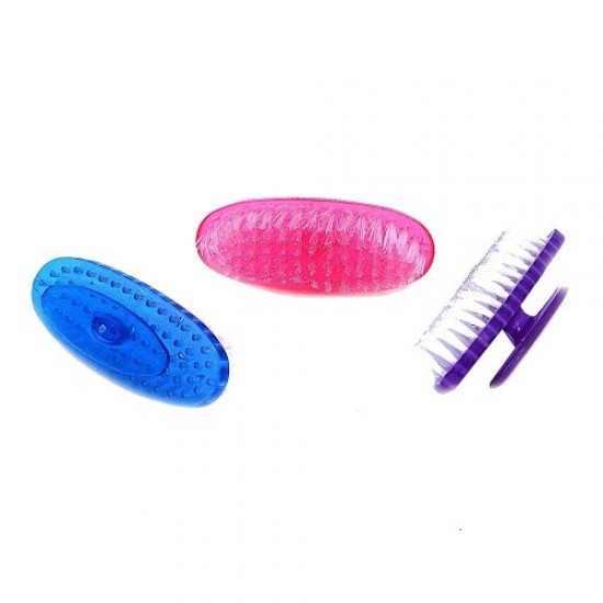 Nail brush with handle (oval small), 58834, Nails,  Health and beauty. All for beauty salons,All for a manicure ,Nails, buy with worldwide shipping