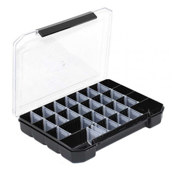 Container of 28 sections for decoration (black), 57415, Containers, shelves, stands,  Health and beauty. All for beauty salons,Furniture ,Stands and organizers, buy with worldwide shipping
