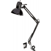 Лампа настільна на струбцині з пружинними фіксаторами (Е27) чорна, 60845, Настільна лампа для майстра,  Краса та здоров'я. Все для салонів краси,Все для манікюру ,Електрообладнання, Купити в Україні