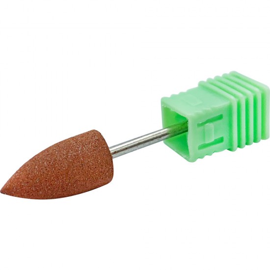 Silicone milling cutter with abrasive coating on a green base M5-Q, MIS040, 17597, Cutter for manicure,  Health and beauty. All for beauty salons,All for a manicure ,All for nails, buy with worldwide shipping