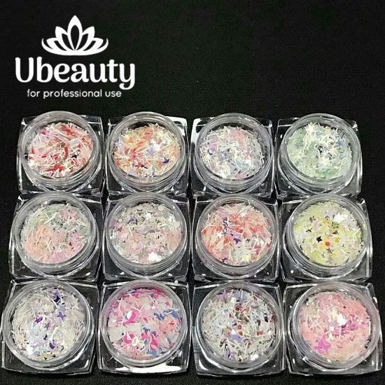 Starnail Decor for Nail Design No.17, Ubeauty-NND-17, Kamifubuki,  All for a manicure,Decor and nail design ,  buy with worldwide shipping