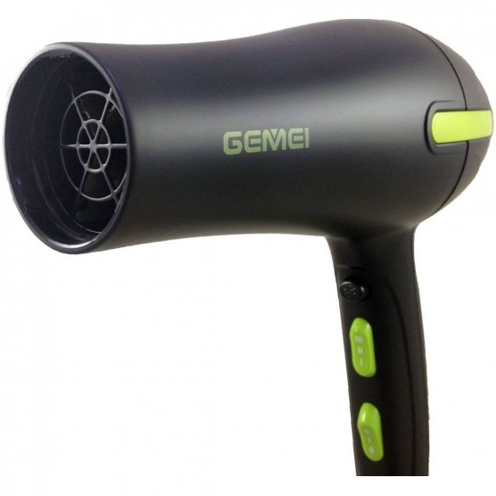 Secador de pelo 101GM 2000/2400W, secador de pelo Gemei GM101, secador de pelo, peinado, 2 velocidades y ajustes de calor-60931-China-Todo para la manicura