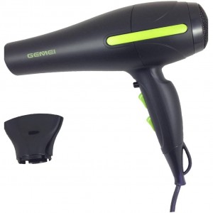 Secador de pelo 101GM 2000/2400W, secador de pelo Gemei GM101, secador de pelo, peinado, 2 velocidades y ajustes de calor