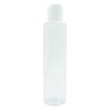 Die Flasche ist transparent mit einem Deckel FLIP-TOP 250 ml, FFF-16640--Container