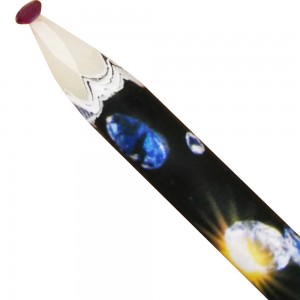  Lápis de cera para agarrar strass PRETO ,KOD046-KDD-00GLB025
