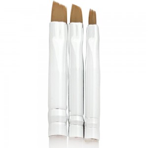 Set of Dorna SLOVED gel brushes with transparent handles 3 brushes (3535)