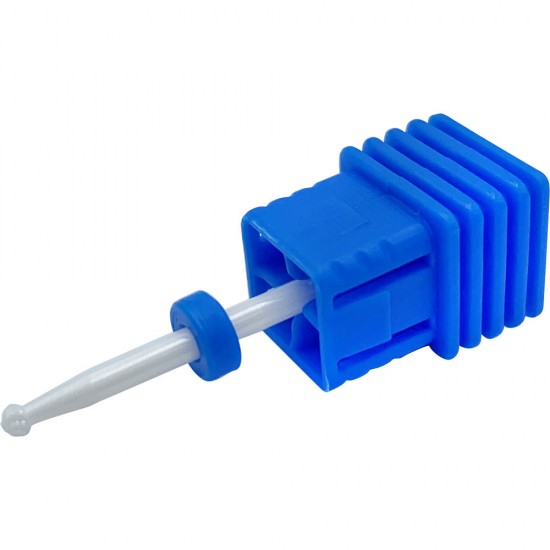 Ceramic Milling cutter small ball blue for Cuticle roller corns 3.32 SMALL BALL Medium-17608-ubeauty-Tips for manicure