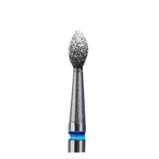 Diamond cutter Kidney sharp blue EXPERT FA60B025/4.5K-33242-Сталекс-Tips for manicure