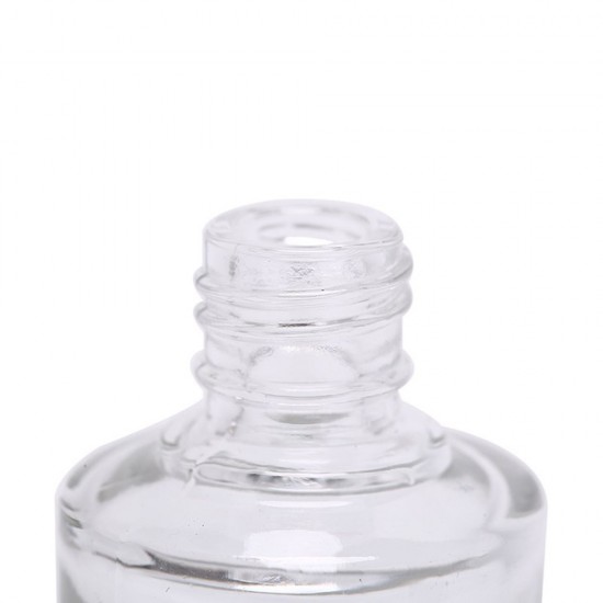 Discount for large quantities - Click on the picture. Bottle with brush transparent Cylindrical 14 ml, FFF019-16664--Container