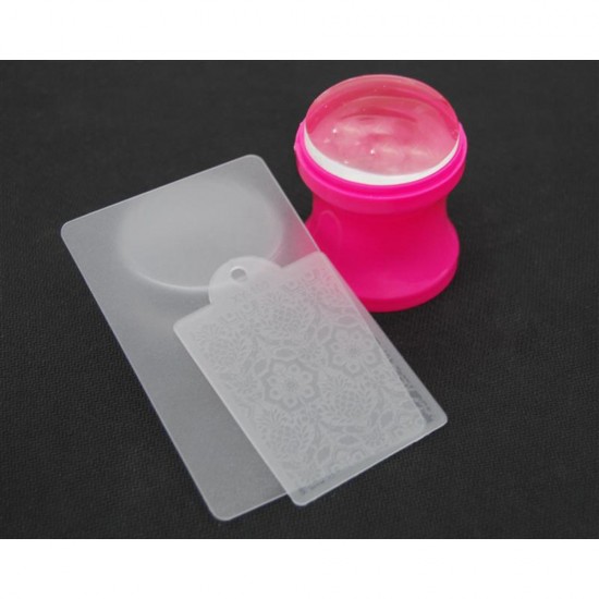 Silicone printing with stencil, LAK075KOD150-PSS-04, 17992, Stamping,  Health and beauty. All for beauty salons,All for a manicure ,All for nails, buy with worldwide shipping