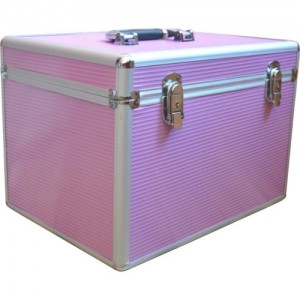  Valise en aluminium 2270 rose