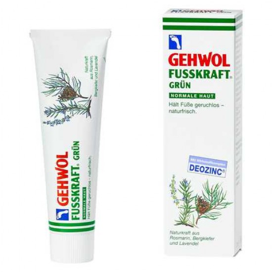 Green balm - Gehwol Fusskraft Grun / Green Normal Skin, 75 ml-130641-Gehwol-General foot care