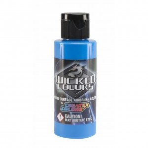  Wicked Fluorescent Blue (azul fluorescente), 60 ml