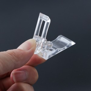  Clip d'extension d'ongle Clip de pince à linge Extension rapide Forme de gel Faux conseils Gel acrylique Polygel Gel UV