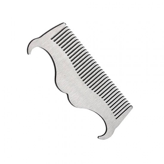 Comb metal Barber moustache, 58498, Hairdressers,  Health and beauty. All for beauty salons,All for hairdressers ,Hairdressers, buy with worldwide shipping