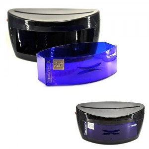 Стерилізатор ультрафіолетовий Germix YM-900 чорний, для манікюрного інструменту, перукарні, в салон краси