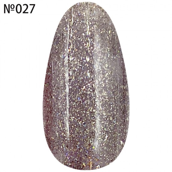 Brilliant gel Polish MASTER PROFESSIONAL DIAMOND 10ml No. 027, MAS100, 19670, Gel Lacquers,  Health and beauty. All for beauty salons,All for a manicure ,All for nails, buy with worldwide shipping