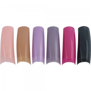 Price for 12 sachets. Sheet with GENTLE false nails Knail №8188Pink ,