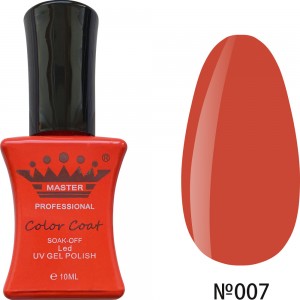  Gel polonês MASTER PROFESSIONAL imersão 10ml ?007 ,MAS100