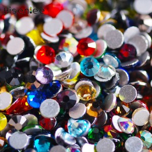 Swarovski colored stones SS3 glass -(2227)