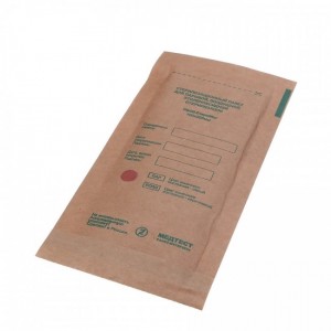 Kraft bags 75x150 mm (brown), for drying, sterilization of tools
