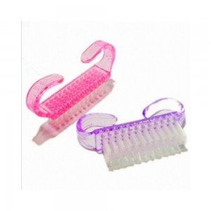  Price for 2 pcs. Colored nail brush with curly handle small009