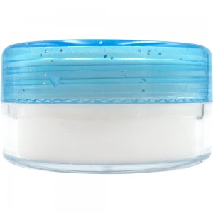 Acrylic powder in a jar TRANSPARENT 10 gr. Full to the brim and convenient for the master container. Factory packaging