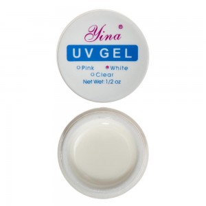  Gel zur Nagelverlängerung WHITE LINA 15 ml. -(352)